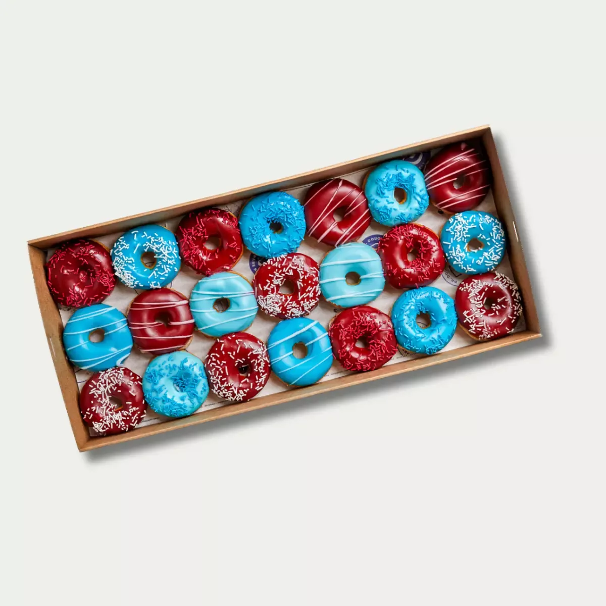 State of Origin Mini Donuts