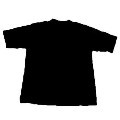 T Shirts Black Medium Crew Neck Short Sleeve (1 Pieces)