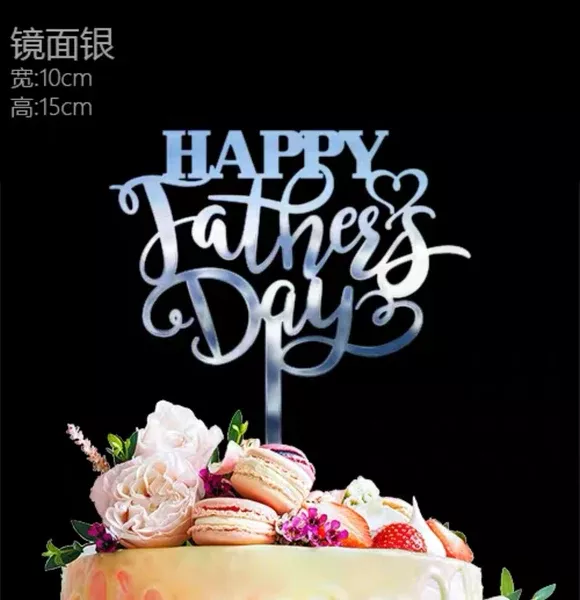 Tag - Happy Father's Day (Silver)