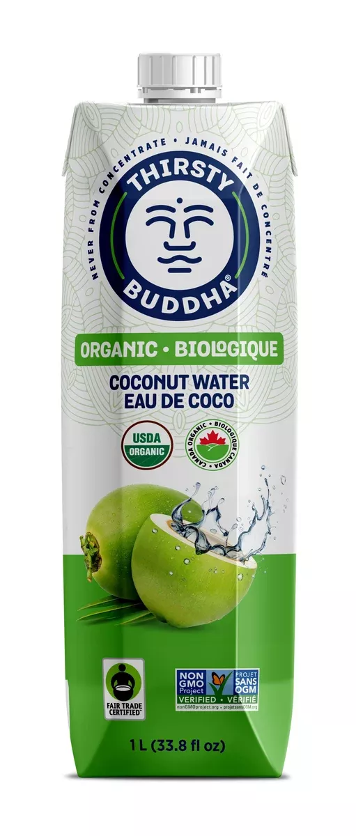 Thirsty Buddha - Organic Coconut Water (12x1L)