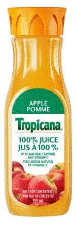 Tropicana Temptations 100% Apple (12-325 mL)