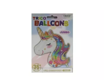 UNICORN 36 INCH MYLAR BALLOON