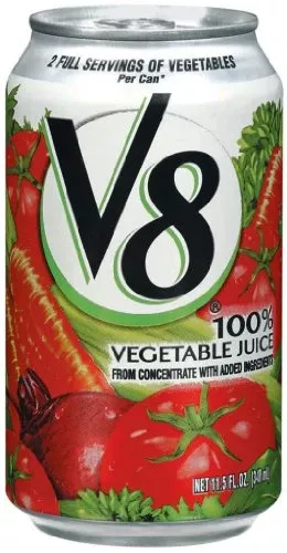 V8 Juice Vegetable Cocktail Cans (24-340 mL)