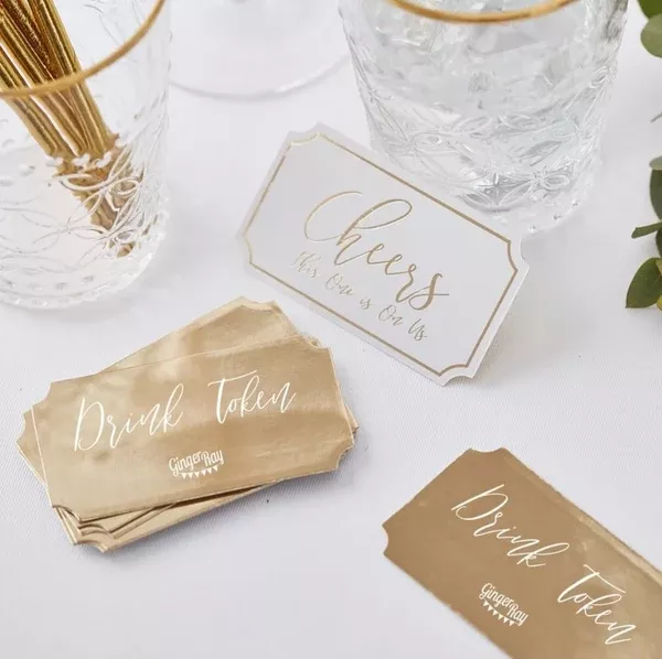 Wedding Drink Tokens