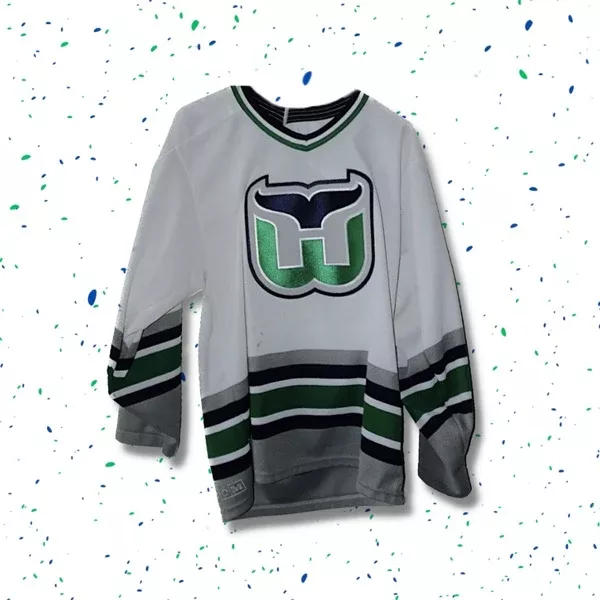 Whalers Jersey, White (Size S/M)