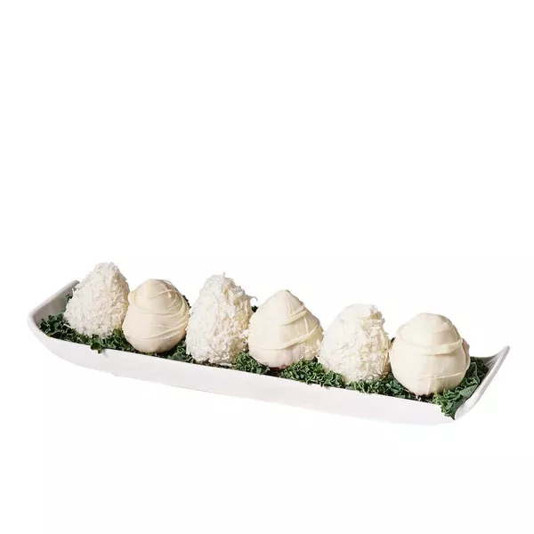 White Chocolate Covered Strawberries Gift