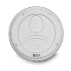 White Dome Lids For 4 oz Pronto Cup (1000 Per Case) (jit)