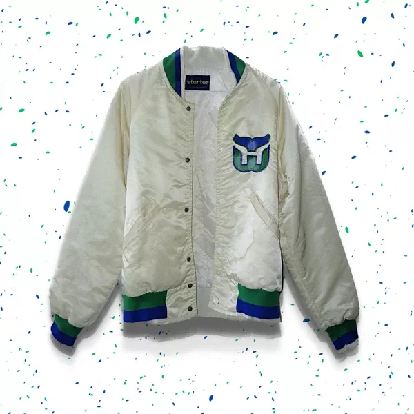 White Satin Jacket (Size S)