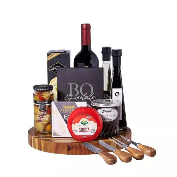 Wine & Cheeseboard Gourmet Gift
