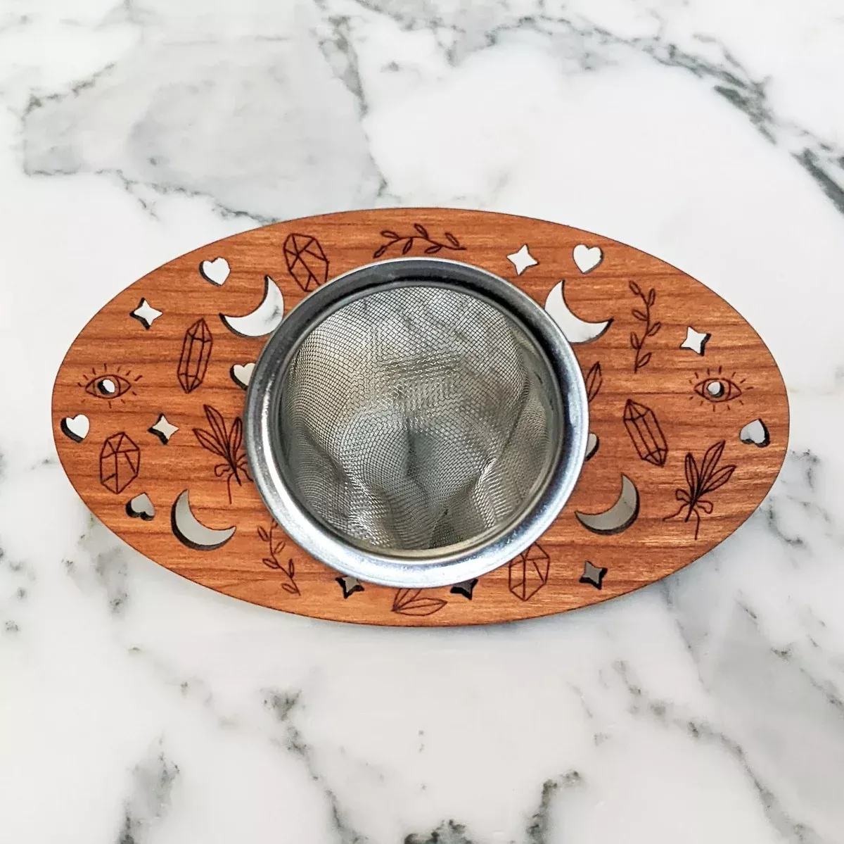 Wooden Tea Strainer