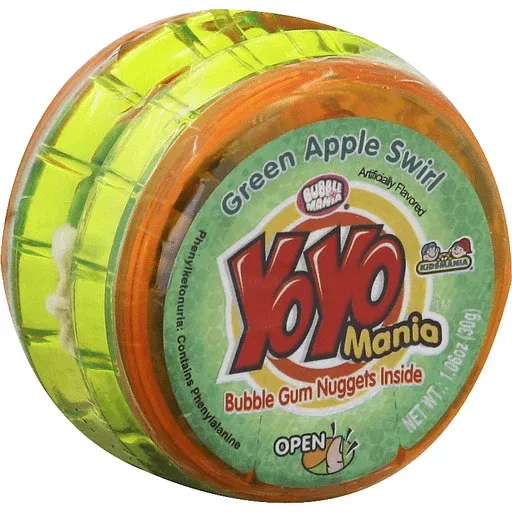 Yo Yo Mania Bubbble Gum Nuggets