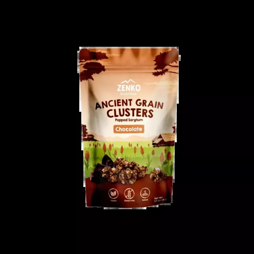 Zenko - Chocolate Ancient Grain Clusters (35g) (24/carton)