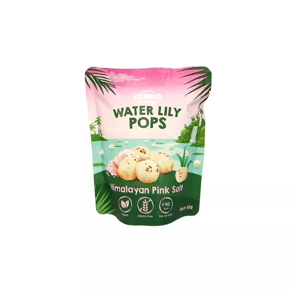 Zenko - Himalayan Water Lily Pops Pink Salt Cluster (10g) (48/carton)