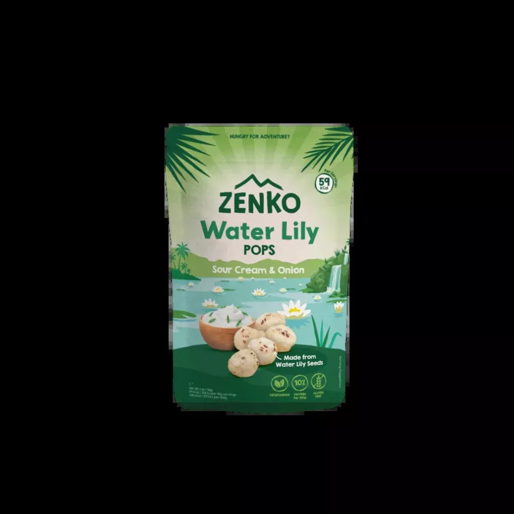Zenko - Sour Cream and Onion Water Lily Pops (10g) (48/carton)