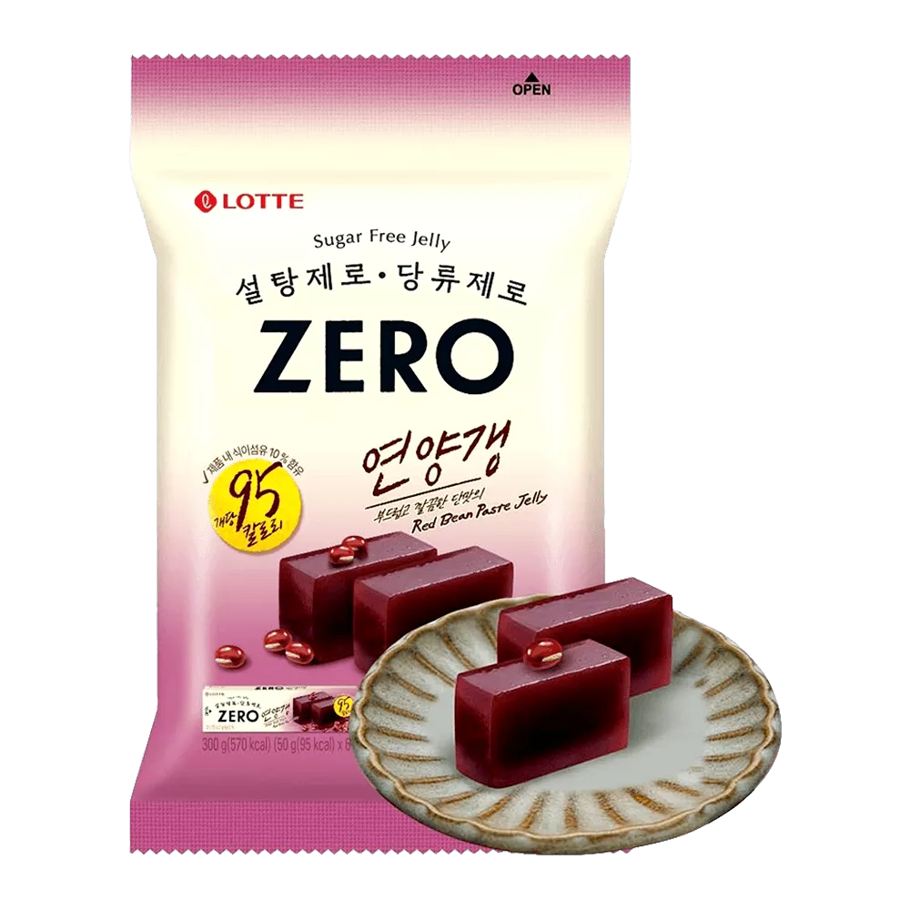 Zero Red Bean Paste Jelly 10.58 Oz (300g)