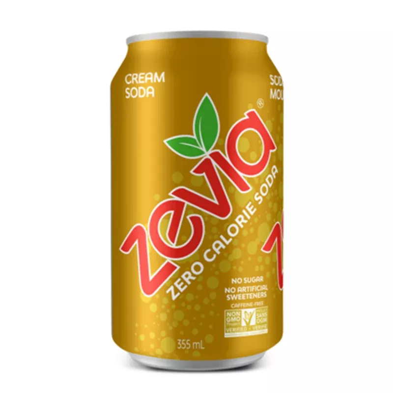 Zevia Soda - Cream Soda (24x355ml) (jit)